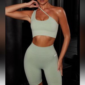 BoandTee biker shorts in seafoam
